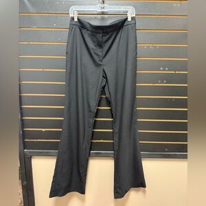 Helmut Lang Black Flared Dress Pants Size 8